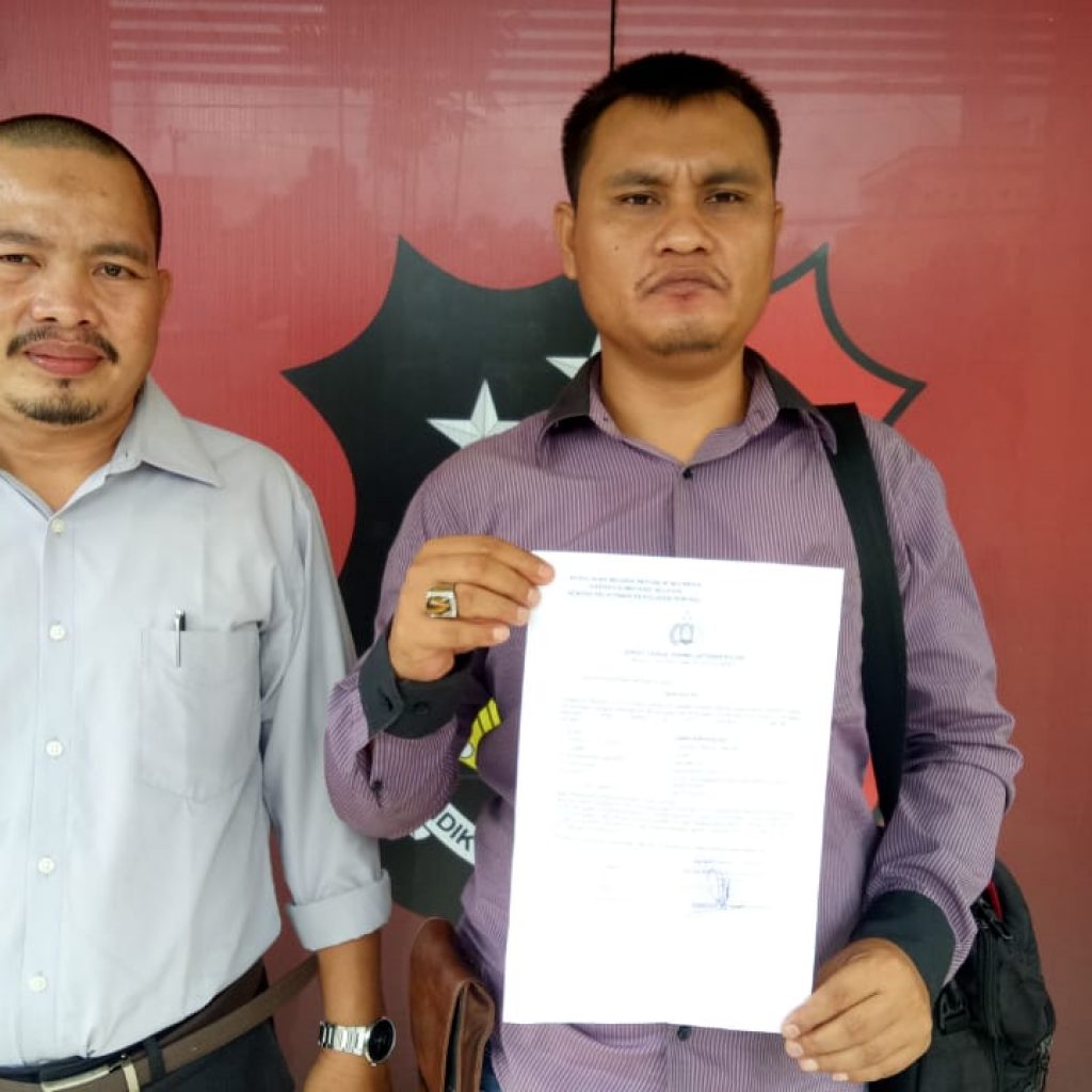 Tebri Hermansyah Laporkan Anggota Dewan Dugaan Penipuan