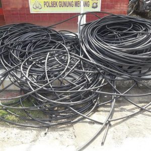 Curi Kabel, Dua Warga Dilaporkan Ke Polisi