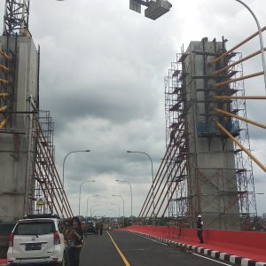 Sempat Kecolongan Hilangnya Kabel, Kini Jembatan  Musi IV Dilengkapi 4 CCTV