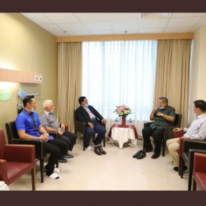 Prabowo Jenguk Ani Yudhoyono