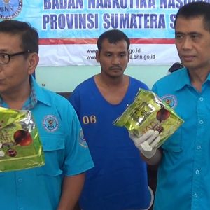 BNN Provinsi Berhasil Tangkap Kurir Sabu Asal Acah