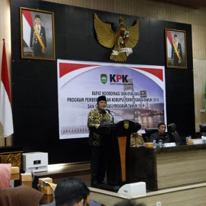 Tekan Korupsi, Herman Deru : Kepala Daerah Wajib Koordinasi Dengan KPK