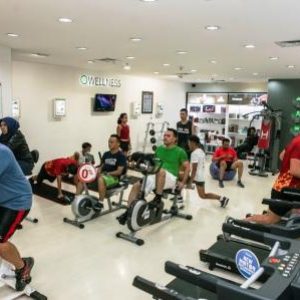 Pekenalkan Produk Fitness, Shaga Ajak Masyarakat Berolahraga