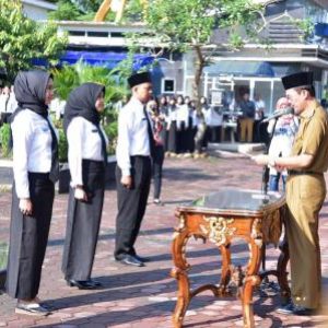 Walikota Palembang Lantik CPNS Palembang