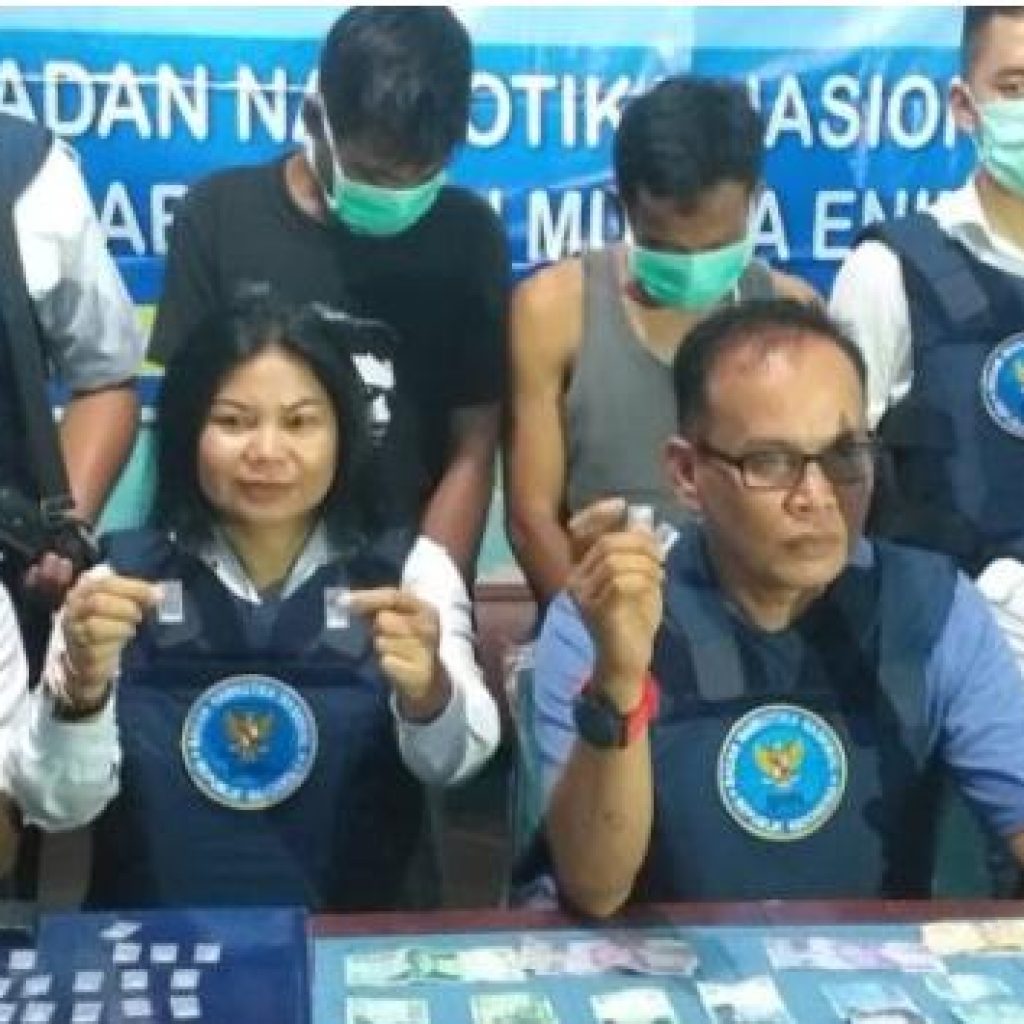 BNNK Muara Enim Ringkus Pengedar Narkoba Untuk Pelajar Dan Para Remaja