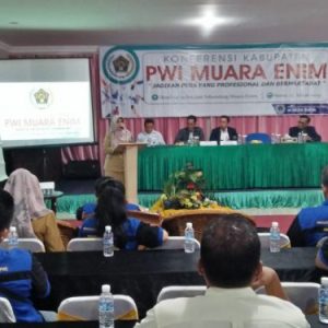 Siswanto Jabat Ketua PWI Muara Enim Periode 2019-2022
