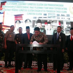 Herman Deru Inisiator Isbat Nikah Terpadu Pertama di Indonesia