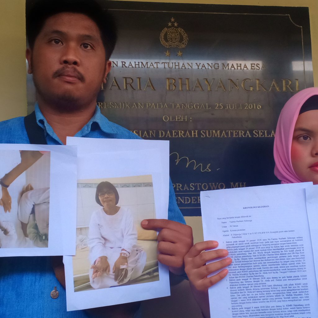 Korban Mall Praktek Ahli Bedah Tuntut Kejelasan Mediasi