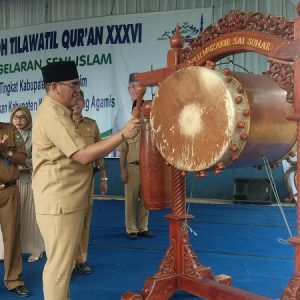 Gelar MTQ Tingkat Kabupaten, Bupati : Jadikan MTQ Sebagai wadah Silaturahmi