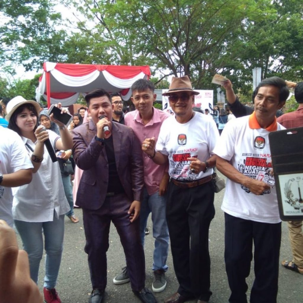 Hadirkan Jojo Lida, KPU Lahat Ajak Warga Gunakan Hak Pilih