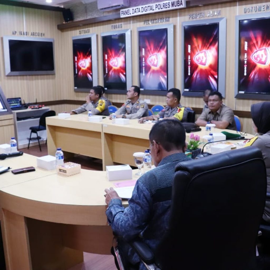 Vicon dengan Menko Polhukam, Muba Siap Sukseskan Pemilu 2019