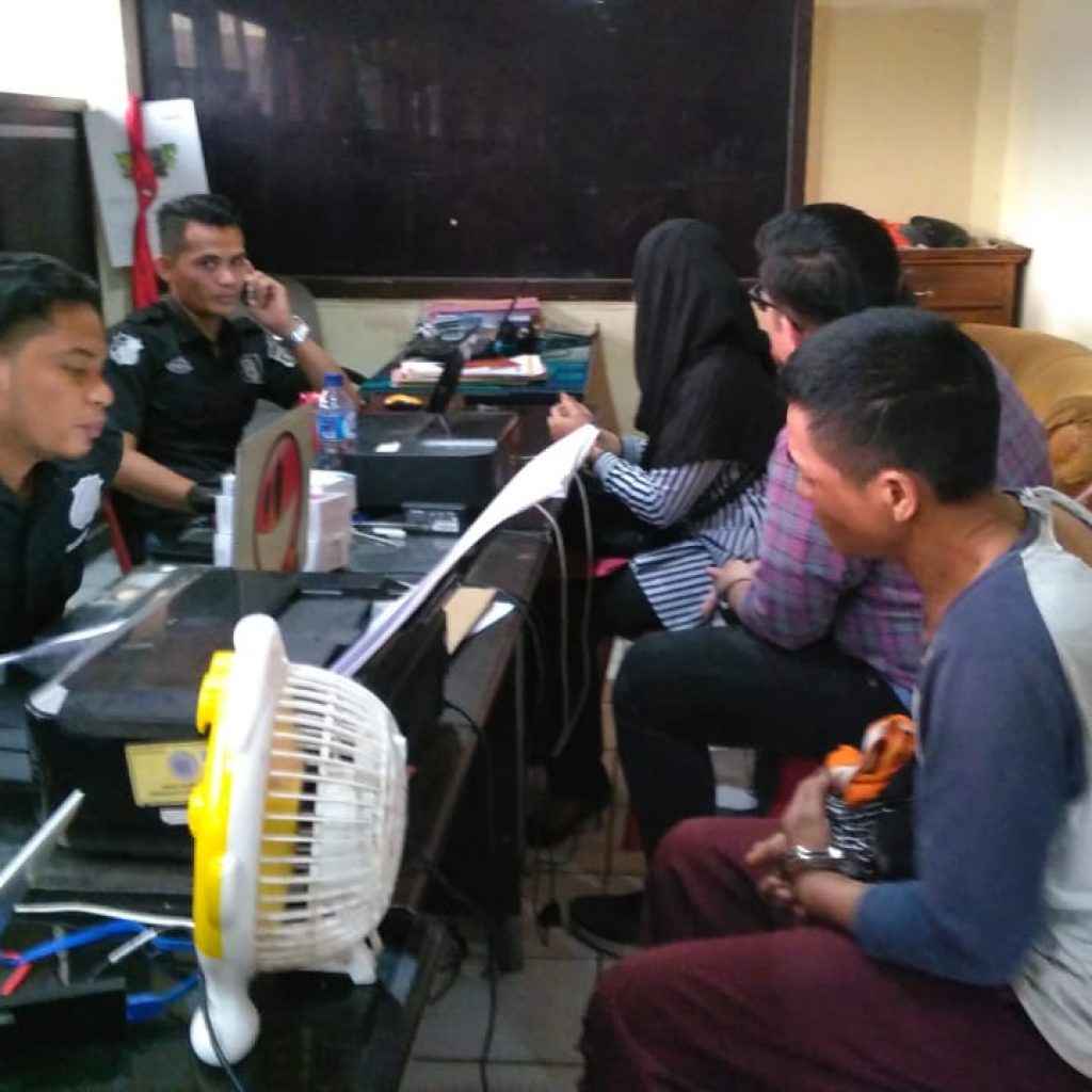 Pelaku bobol toko ponsel, Berhasil Diringkus Tim Pidum Polresta Palembang