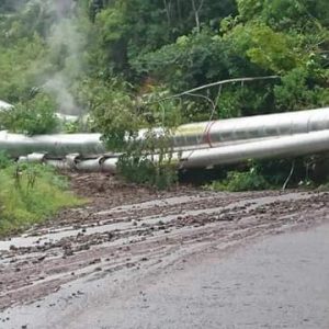 Diguyur Hujan Deras, Daerah Mega Proyek PGE Diterjang Longsor