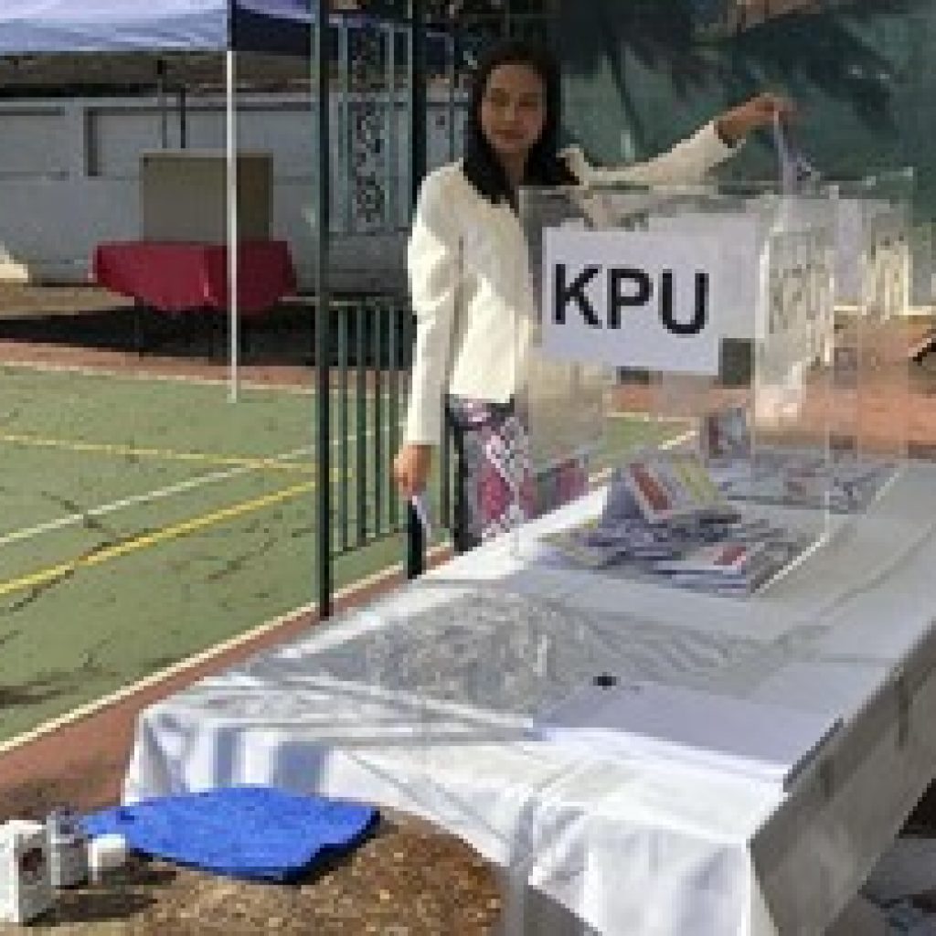 Nyoblos Di Afsel, WNI Disuguhi Aneka Makanan Khas Tanah Air