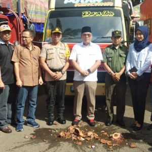 Ahmad Yani Lepas Armada Logistik Pemilu  2019 Wilayah Muara Enim