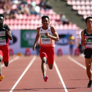 Lalu M Zohri Pecahkan Rekor Nasional,Raih Perak Kejuaraan Atletik Asia