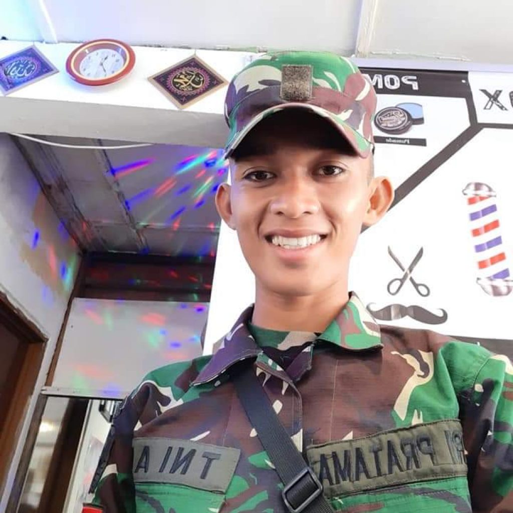 Foto Prada DP Pelaku Pembunuh dan Mutilasi Fera Disebar Kodam II Sriwijaya