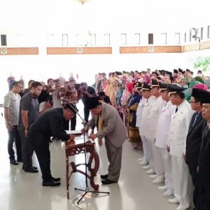 264 Pejabat Eselon Dilantik Bupati Muara Enim