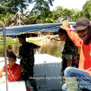 Cegah Karhutbunla, Koramil 402-03/SP Padang Lakukan Patroli