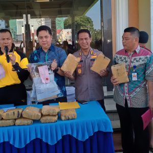 Polisi Gagalkan Peredaran Ganja Sebanyak 106 KG di Sumsel