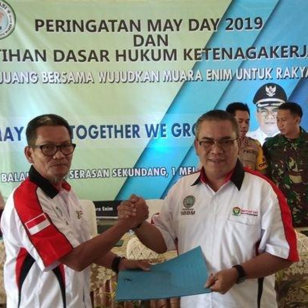 Hari Buruh, Ini Permintaan F-SBBM Kepada Bupati Muara Enim