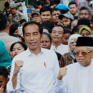 Jokowi-Ma’aruf Amin Sampaikan Pidato Kemenangan di Hadapan Masyarakat