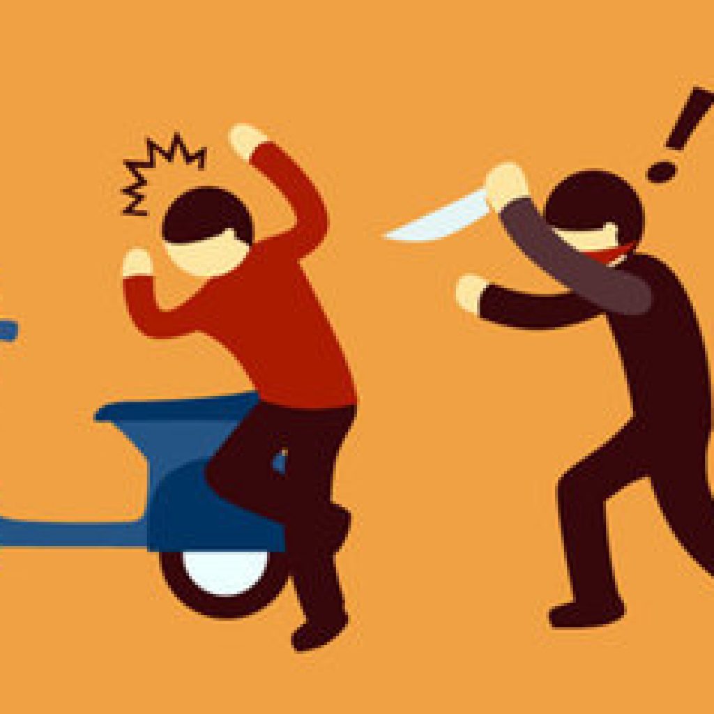 Rampas Motor, Erlubis di Ciduk Polisi