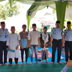 513 Warga Binaan Lapas Kelas IIB Muara Enim Dapat Remisi