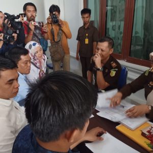 Tim Tipikor Polresta Palembang Limpahkan Berkas ke- 5 Tersangka Pemilu di Kejari Kota Palembang