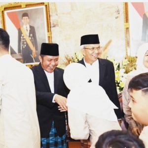Momen Hari Raya, Herman Deru : Jadikan Ini Sebagai Penyemangat Jaga Kemananan Sumsel
