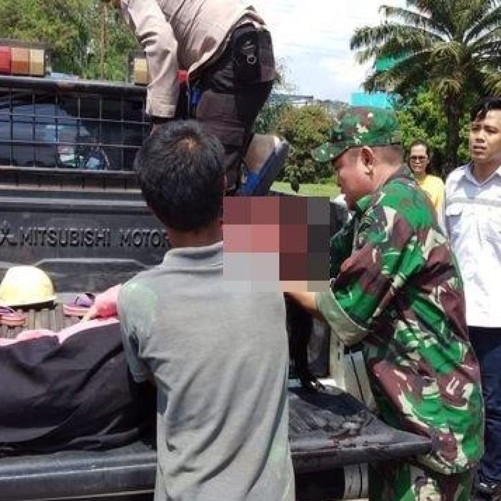 Jatuh Dari Motor, Pelajar Ini Tewas Di Tabrak