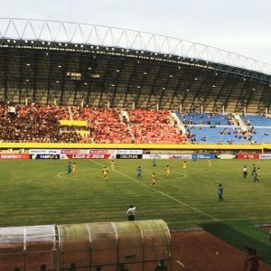 Gol tunggal Dari Yericho Membawa SFC Menang  Dari Perserang Banten