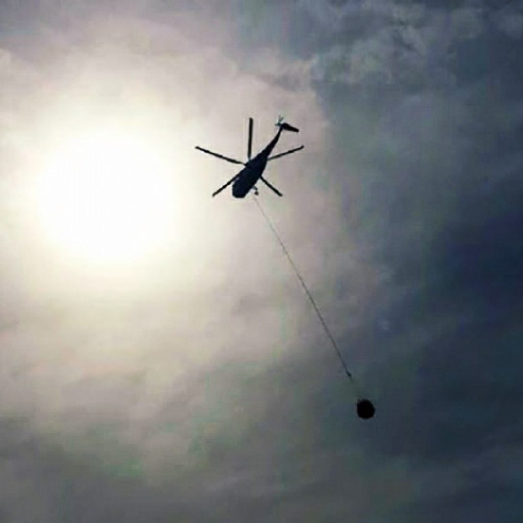 BPBD Sumsel Siagakan 4 Helikopter Water Bombing, Atasi Karthula