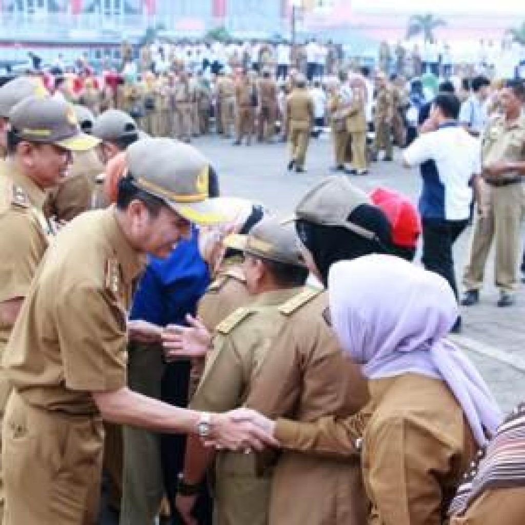 Ratu Dewa Ingatkan ASN Untuk Disiplin Patuhi Jam Kerja