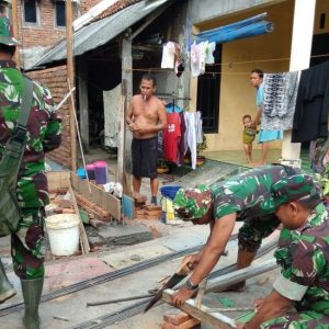 ”Dibangun Satgas TMMD, Rumah Saya Kan Menjadi Kokoh”
