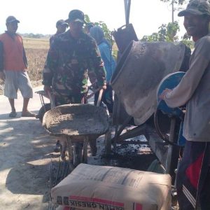Terus “Disentuh” Sejumlah Proyek Fisik TMMD