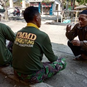 Tingkatkan Komsos Dengan Warga di Hari Pertama Pra TMMD