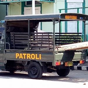 Mobil Patroli Dikerahkan Untuk Droping “Peralatan TMMD”
