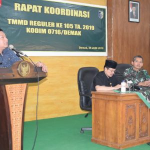 Sudah Susun Jadwal Kerja Bhakti Warga di Lokasi TMMD