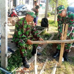 Persiapan Pra TMMD, Tentara Ini Bikin Ribuan “Pathok”