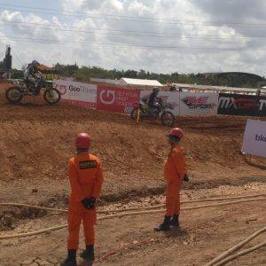 Antisipasi Kecelakaan Menimpah Pembalap, Basarnas Siaga di Arena MXGP