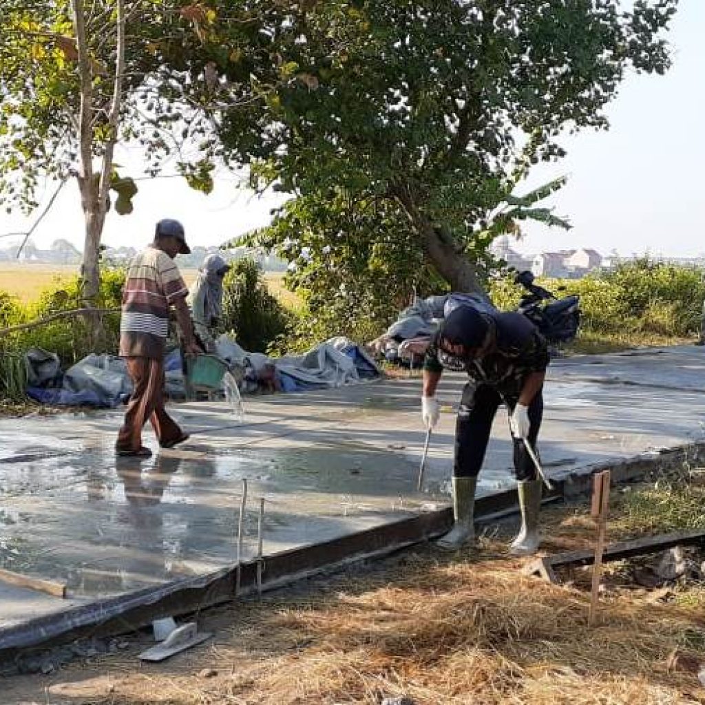 Lebar Jalan TMMD Kalikondang “Mumpuni”