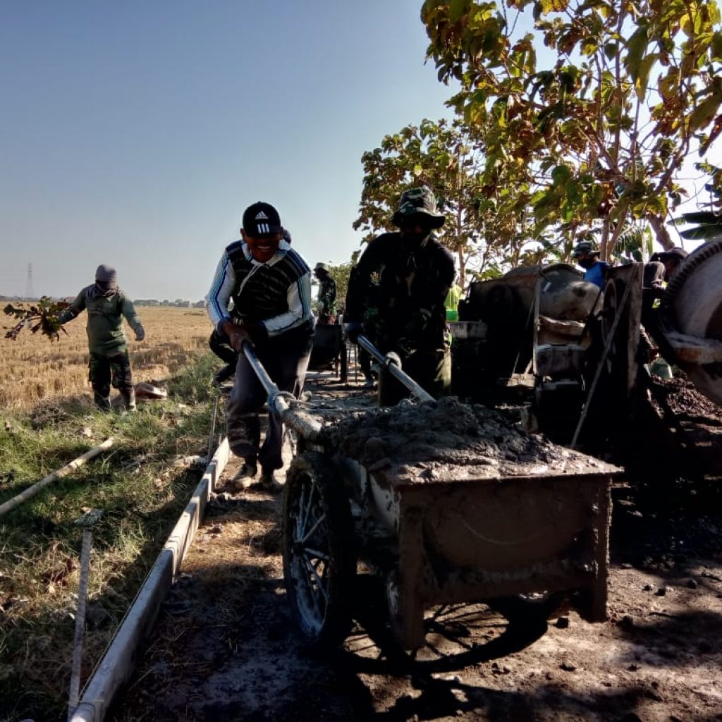 TMMD Usai, Produksi Pertanian Meningkat