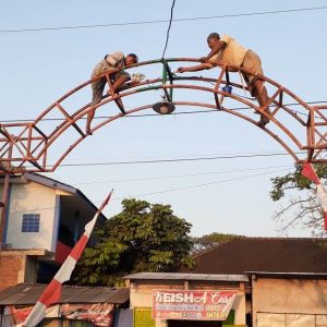 Menantang Bahaya” Dilakukan Demi Cantiknya Desa TMMD