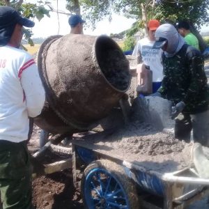 Satgas TMMD Yang Menyatu Dengan Molen