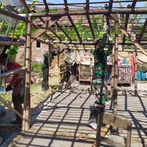 Satgas TMMD Hadapi Kendala Saat Rehab RTLH