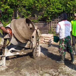 Kejar Target, Sejumlah Molen Diterjunkan ke Lokasi TMMD