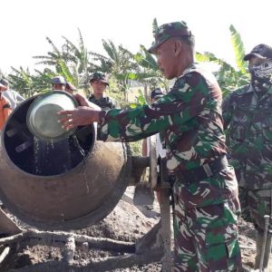 Terpesona” Dengan Kinerja TNI di Lokasi TMMD