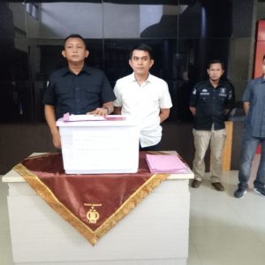 Polresta Limpahkan Berkas ke Kejaksaan, Kasus Dugaan Korupsi Tugu Perbatasan Palembang – Banyuasin  