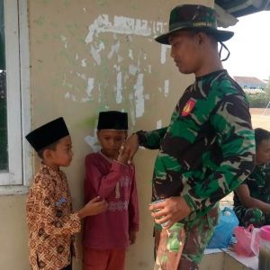 TNI Juga Tanamkan Budi Luhur Kepada Siswa Diniyah